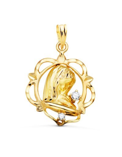 9K MEDALLA ORO AMARILLO...
