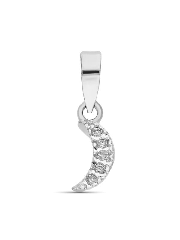 9K COLGANTE MINIMAL ORO BLANCO...