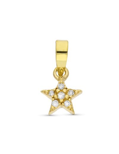 9K COLGANTE MINIMAL ORO...