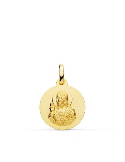 9K MEDALLA CORAZON DE JESUS...