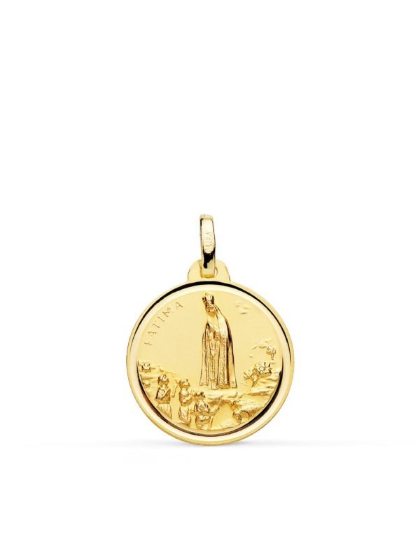 9K MEDALLA ORO AMARILLO VIRGEN DE...