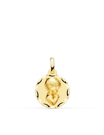 9K MEDALLA ORO AMARILLO...