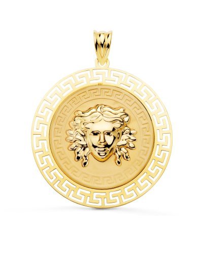 18K MEDALLA ORO AMARILLO...