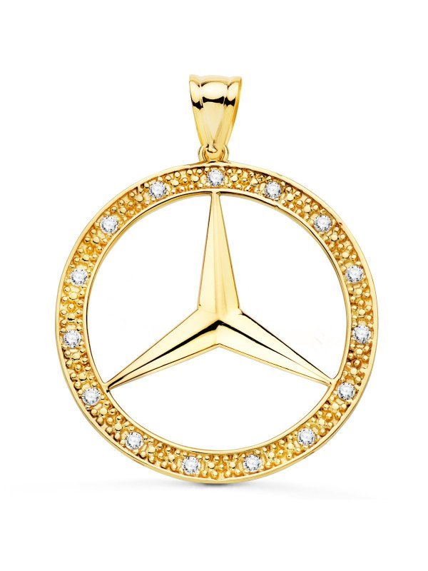 18K MEDALLA ORO AMARILLO ESTRELLA CON...