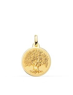 18K MEDALLA ORO AMARILLO...