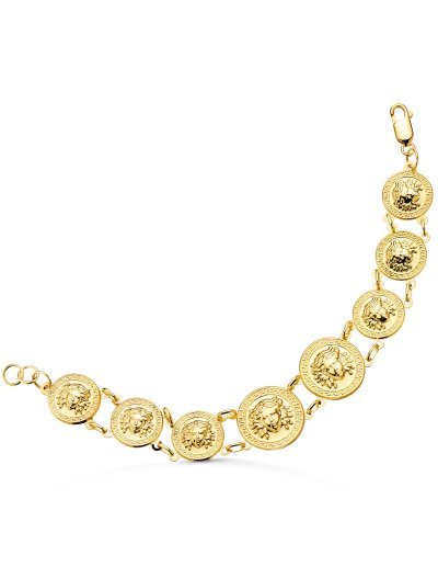 18K PULSERA ORO AMARILLO...