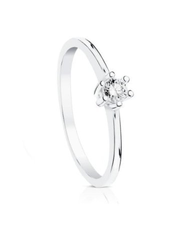 18K SOLITARIO DIAMANTE TALLA...