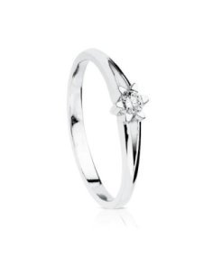 18K SOLITARIO DIAMANTE...