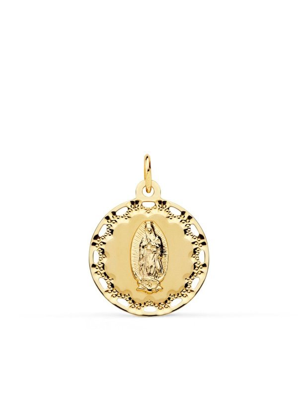 18K MEDALLA ORO AMARILLO VIRGEN DE...