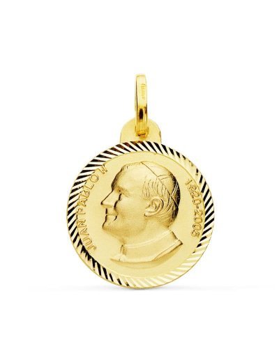18K MEDALLA SAN JUAN PABLO...