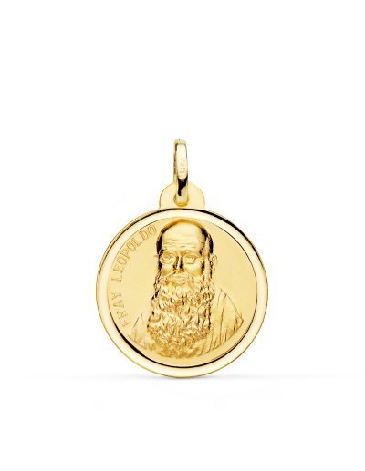 18K MEDALLA ORO AMARILLO...