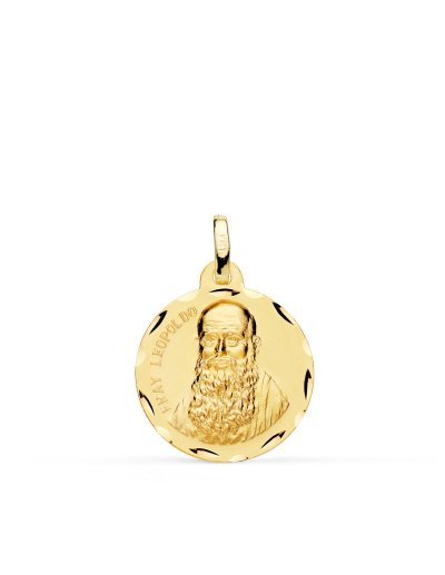 18K MEDALLA ORO AMARILLO...