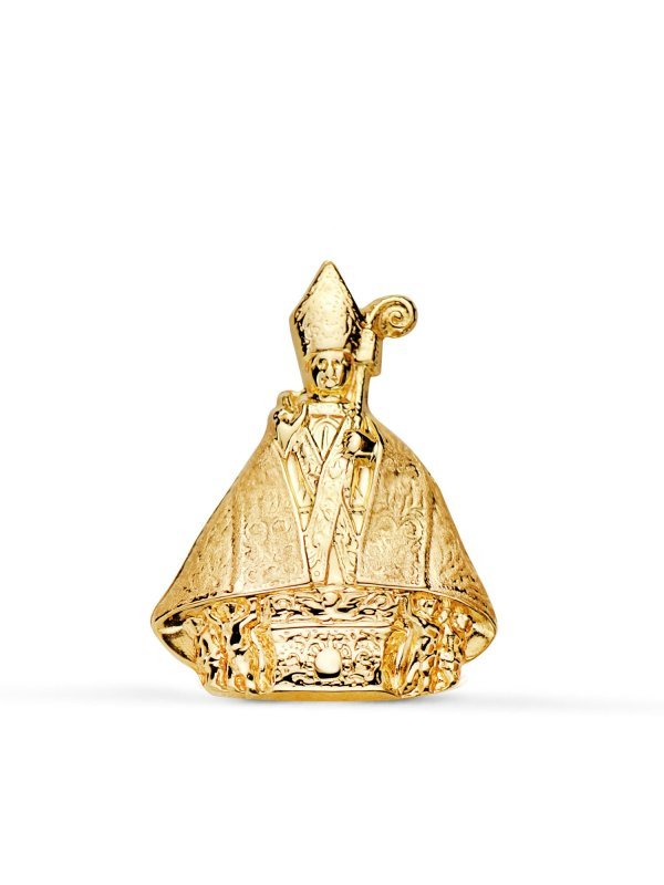 18K MEDALLA ORO AMARILLO SAN FERMIN...