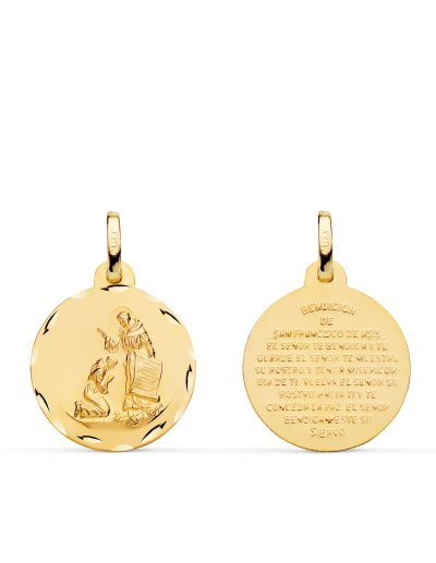 18K MEDALLA BENDICION DE...