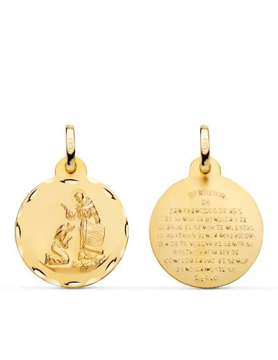 18K MEDALLA BENDICION DE...