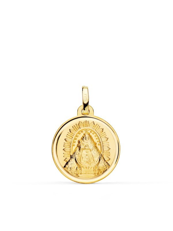 18K MEDALLA ORO AMARILLO VIRGEN DE...