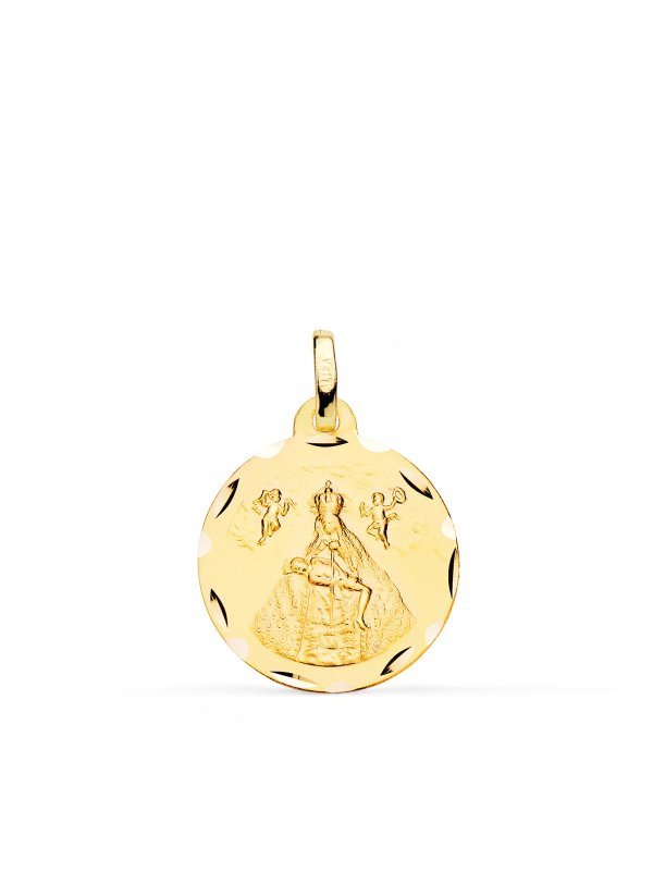 18K MEDALLA ORO AMARILLO VIRGEN DE...