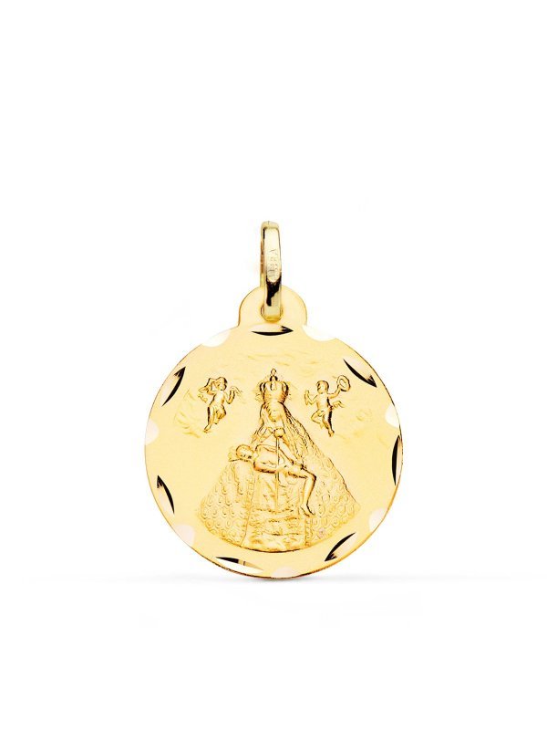 18K MEDALLA ORO AMARILLO VIRGEN DE...