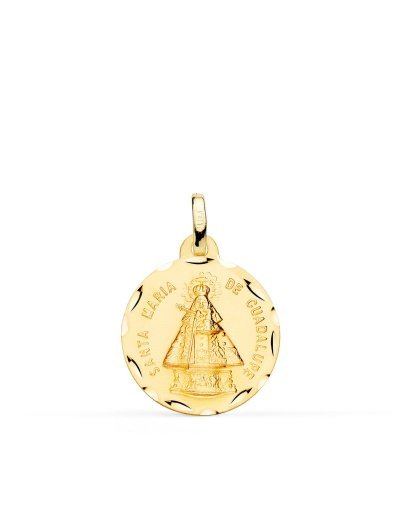 18K MEDALLA VIRGEN SANTA...