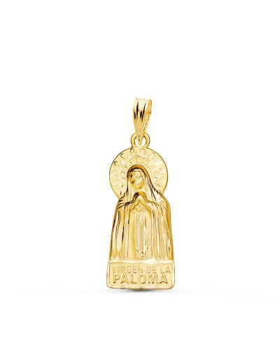 18K MEDALLA VIRGEN DE LA...