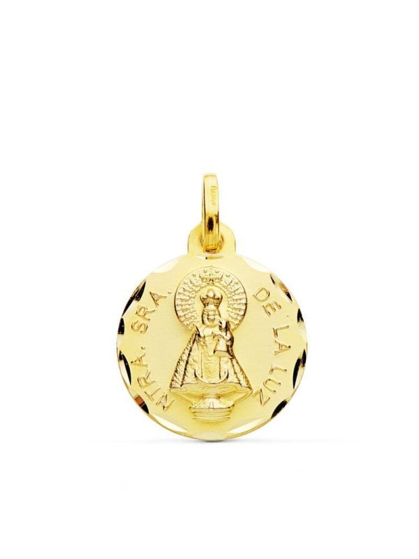 18K MEDALLA NUESTRA SEÑORA DE LA LUZ...