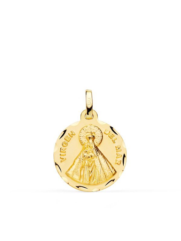 18K MEDALLA ORO AMARILLO VIRGEN DEL...
