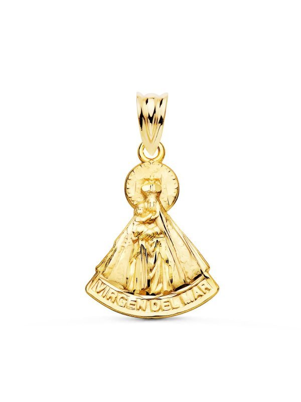 18K MEDALLA ORO AMARILLO VIRGEN DEL...