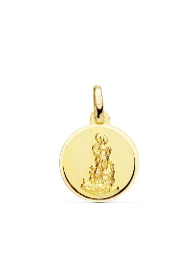 18K MEDALLA VIRGEN NTRASRA...