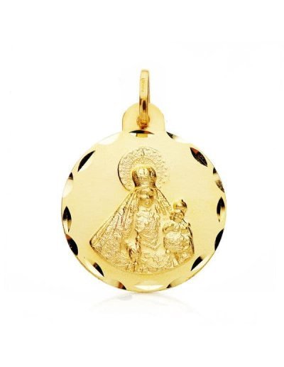 18K MEDALLA VIRGEN DEL...