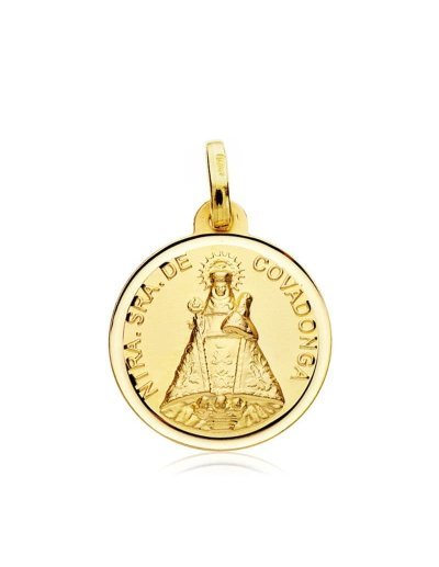 18K MEDALLA VIRGEN DE...