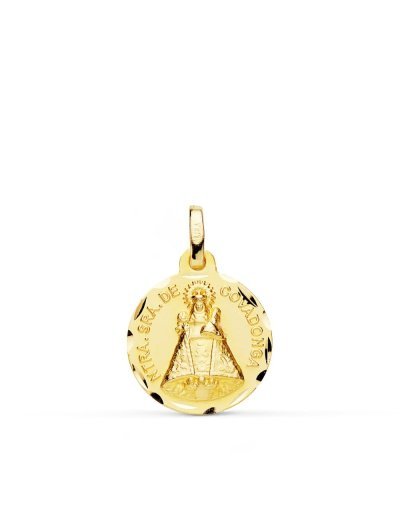 18K MEDALLA DE LA VIRGEN DE...