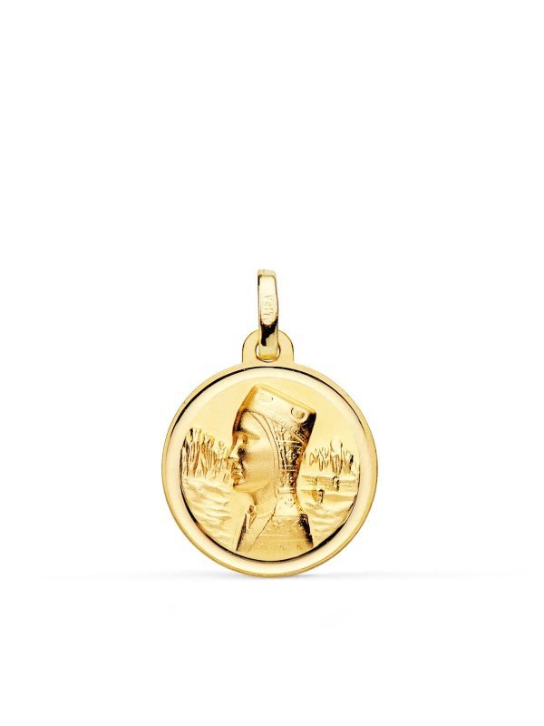 18K MEDALLA VIRGEN DE MONTSERRAT...
