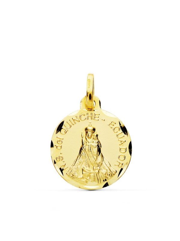 18K MEDALLA NUESTRA SEÑORA DEL...