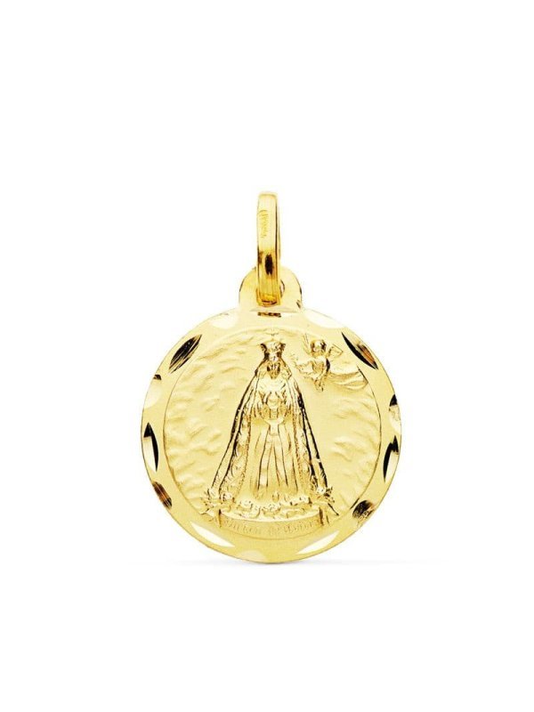18K MEDALLA VIRGEN DE COTOCA 18 MM