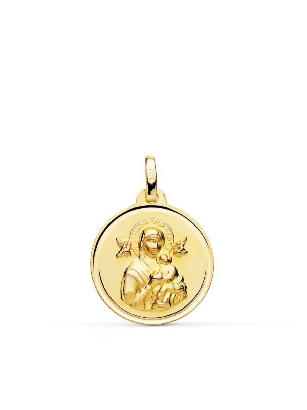 18K VIRGEN DEL PERPETUO SOCORRO EN...