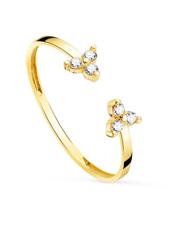 18K SORTIJA ORO AMARILLO DIAMANTES...