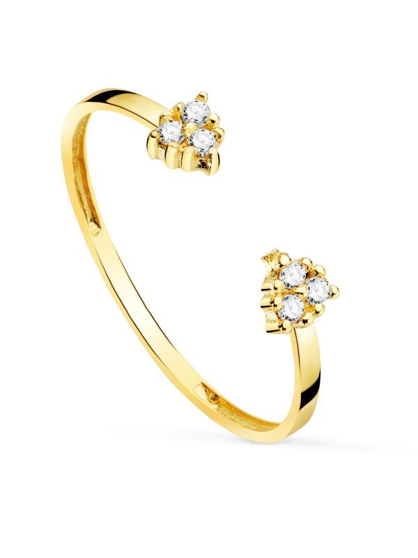 18K SORTIJA ORO AMARILLO DIAMANTES...