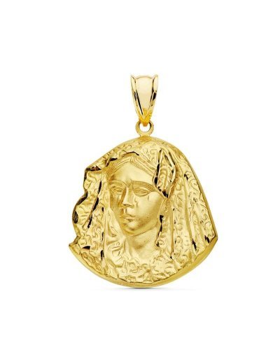 18K MEDALLA ORO AMARILLO...