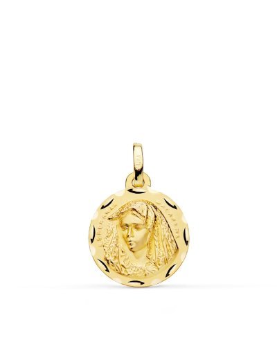 18K MEDALLA VIRGEN MACARENA...