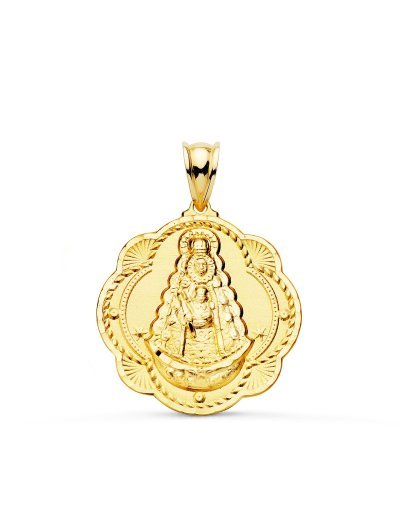 18K MEDALLA VIRGEN DEL...