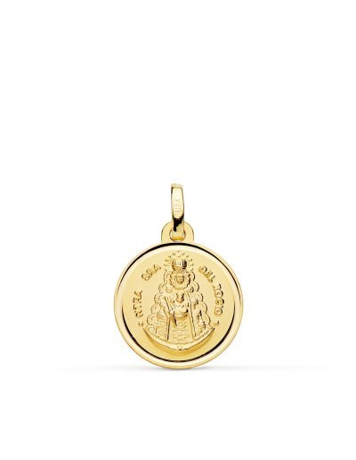 18K MEDALLA VIRGEN DEL...