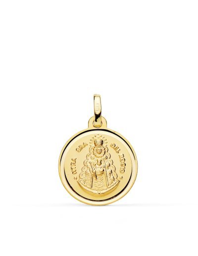 18K MEDALLA VIRGEN DEL...