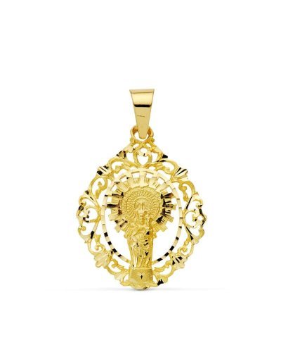 18K MEDALLA VIRGEN PILAR...