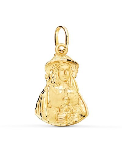 18K MEDALLA ORO AMARILLO...