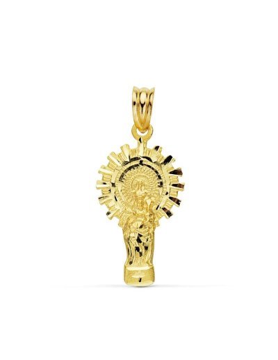 18K VIRGEN PILAR SILUETA...
