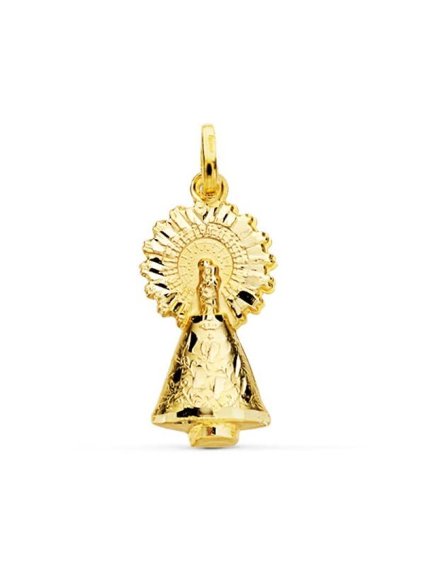 18K MEDALLA ORO AMARILLO VIRGEN DEL...
