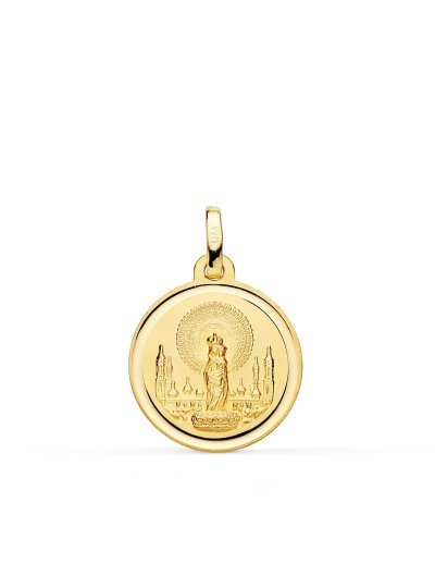 18K MEDALLA VIRGEN DEL...