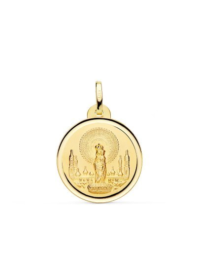 18K MEDALLA ORO AMARILLO...