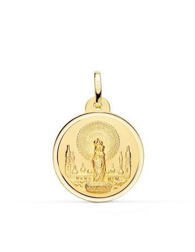 18K MEDALLA ORO AMARILLO...