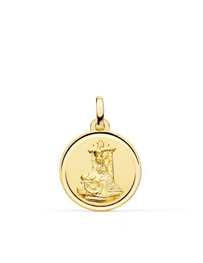 18K MEDALLA VIRGEN DE LAS...